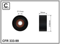 Ролик приводного ремня Caffaro  333-99 (65x17x24)