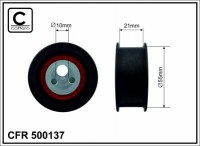 Ролик приводного ремня Caffaro  500137 (55x10x21)