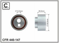 Ролик приводного ремня Caffaro  440-147 (59,5x12,5x28,5)
