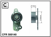 Ролик приводного ремня Caffaro  500140 (55x27,5)