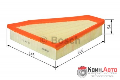 Воздушный фильтр Bosch F026400350 Hyundai Solaris/ Kia Rio Soul Veloster Accent Pride