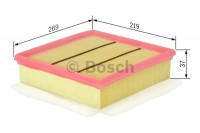 Воздушный фильтр Bosch F026400356