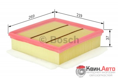 Воздушный фильтр Bosch F026400356 BMW 1 3 4 v2.0-v3.0 2011-