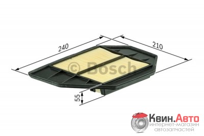 Воздушный фильтр Bosch F026400357 Honda Accord "08-13