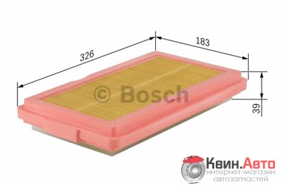Воздушный фильтр Bosch 1457429928 BMW 316,318,320,325,520,528,730,735 -89
