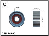 Ролик приводного ремня Caffaro  246-00 (70x20x35,5)