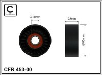 Ролик приводного ремня Caffaro  453-00 (85x20x28)