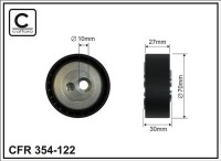 Ролик приводного ремня Caffaro  354-122 (70x10x27)