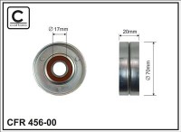 Ролик приводного ремня Caffaro  456-00 (70X17X20)