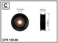 Ролик приводного ремня Caffaro  159-80 (68x11,5x15,5)