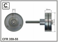 Ролик приводного ремня Caffaro  359-55 (70x10x26)