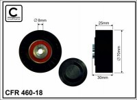 Ролик приводного ремня Caffaro  460-18 (70x8x25)