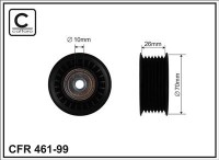 Ролик приводного ремня Caffaro  461-99 (70x10x26,5)