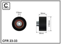 Ролик приводного ремня Caffaro  23-33 (60x8x30)