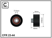 Ролик приводного ремня Caffaro  23-44 (60x10x30)