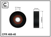 Ролик приводного ремня Caffaro  468-40 (65x17x21)
