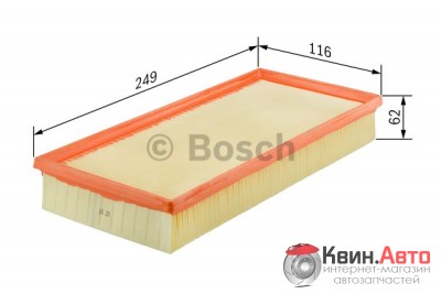 Воздушный фильтр Bosch F026400006 Mitsubishi Colt/Smart Fortfour v1,5i 04-