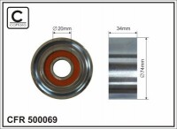 Ролик приводного ремня Caffaro  500069 (74x20x34)