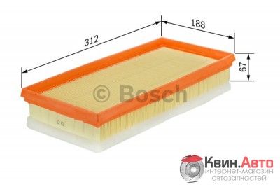 Воздушный фильтр Bosch F026400007 VW Multivan Transporter Caravelle 03-