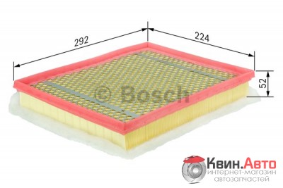 Воздушный фильтр Bosch F026400012 Opel AstraZafira v1,6-v1,9 04-
