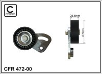 Ролик приводного ремня Caffaro  472-00 (70x25)