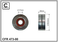Ролик приводного ремня Caffaro  473-00 (65x17x26)