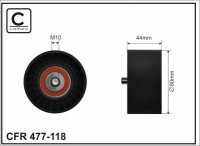 Ролик приводного ремня Caffaro  477-118 (80x10x44)