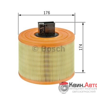Воздушный фильтр Bosch F026400029 BMW 1,3,X1