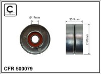 Ролик приводного ремня Caffaro  500079 (70x17x33,5)