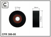 Ролик приводного ремня Caffaro  386-00 (70x17x28)
