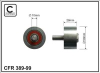 Ролик приводного ремня Caffaro  389-99 (50x10x28)