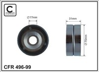 Ролик приводного ремня Caffaro  496-99 (70x17x31)