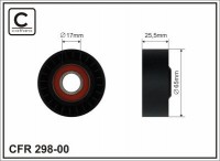 Ролик приводного ремня Caffaro  298-00 (65x17x26)