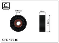 Ролик приводного ремня Caffaro  100-00 (85x17x28)