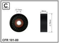Ролик приводного ремня Caffaro  101-00 (76x17x26)