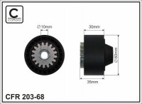 Ролик приводного ремня Caffaro  203-68 (60x10x30)