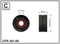 Ролик приводного ремня Caffaro  301-00 (65,5x17x30)