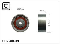Ролик приводного ремня Caffaro  401-99 (80x10x34)