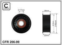 Ролик приводного ремня Caffaro  206-99 (70x17x22)