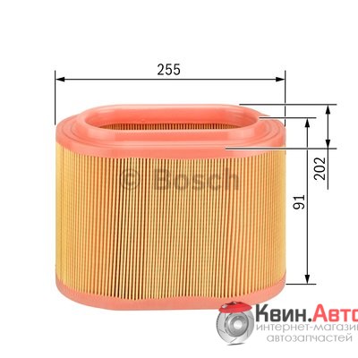 Воздушный фильтр Bosch 1457433311 Renault Clio,Megane,Logan,Symbol,Kangoo v1,4-v1,6 99-