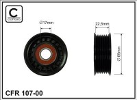 Ролик приводного ремня Caffaro  107-00 (70x17x22,5)