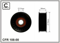 Ролик приводного ремня Caffaro  108-00 (70x17x22,5)