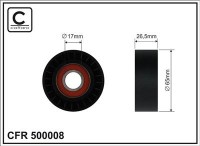 Ролик приводного ремня Caffaro  500008 (65x17x26,5)