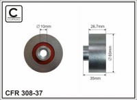 Ролик приводного ремня Caffaro  308-37 (60x10x27,5)