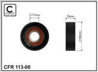 Ролик приводного ремня Caffaro  113-00 (56x17x15)