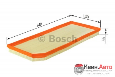 Воздушный фильтр Bosch F026400137 Hyundai i20/Kia Soul v1,2-v1,6 08-