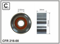 Ролик приводного ремня Caffaro  216-00 (74x20x34)