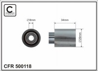 Ролик приводного ремня Caffaro  500118 (29x8x34)