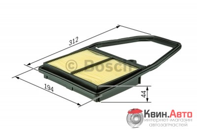 Воздушный фильтр Bosch 1987429176 Honda Civic -05