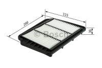 Воздушный фильтр Bosch F026400163